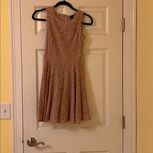 Pink homecoming dress.